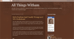 Desktop Screenshot of allthingswitham.blogspot.com