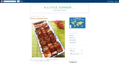 Desktop Screenshot of little-corner-of.blogspot.com