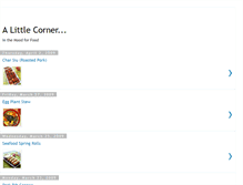 Tablet Screenshot of little-corner-of.blogspot.com