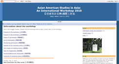 Desktop Screenshot of aasia2010.blogspot.com