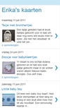 Mobile Screenshot of erikaskaarten.blogspot.com