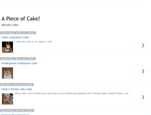 Tablet Screenshot of leeannscustomcakes.blogspot.com