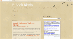 Desktop Screenshot of e-book-bisnis.blogspot.com