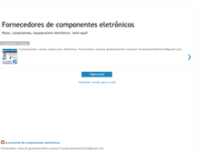 Tablet Screenshot of fornecedoreseletronica.blogspot.com
