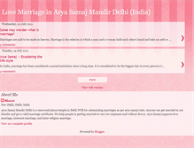 Tablet Screenshot of lovemarriageinaryasamaj.blogspot.com