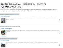 Tablet Screenshot of agustindifrancisco-apnea.blogspot.com