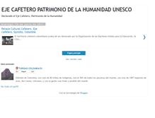 Tablet Screenshot of ejecaferopatrimoniodelahumanidad.blogspot.com