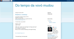 Desktop Screenshot of do-tempo-da-vovo.blogspot.com