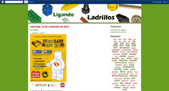 Desktop Screenshot of ligandoladrillos.blogspot.com