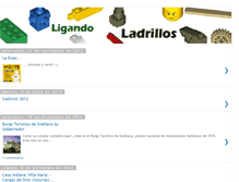 Tablet Screenshot of ligandoladrillos.blogspot.com