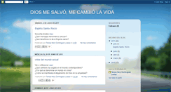 Desktop Screenshot of diosmesalvmecambilavida.blogspot.com