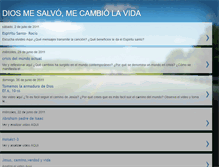 Tablet Screenshot of diosmesalvmecambilavida.blogspot.com