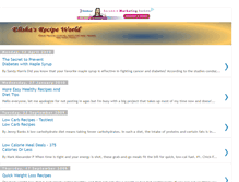 Tablet Screenshot of elishas-quick-recipes.blogspot.com