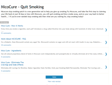 Tablet Screenshot of nicocure.blogspot.com