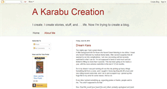 Desktop Screenshot of karabucreations.blogspot.com