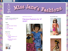 Tablet Screenshot of missjanesfashions.blogspot.com