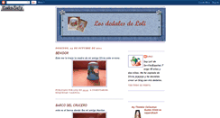 Desktop Screenshot of losdedalesdeloli.blogspot.com