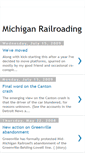Mobile Screenshot of michiganrails.blogspot.com