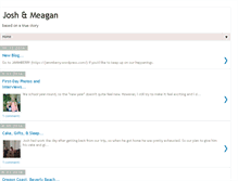 Tablet Screenshot of joshandmeagan.blogspot.com