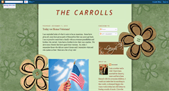 Desktop Screenshot of familyofcarrolls.blogspot.com