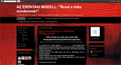 Desktop Screenshot of erpatakimodell.blogspot.com