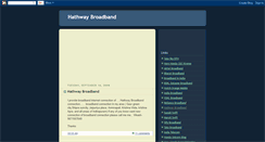 Desktop Screenshot of hathway.blogspot.com