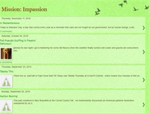 Tablet Screenshot of missionimpassion.blogspot.com