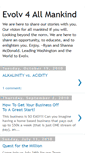 Mobile Screenshot of evolv4allmankind.blogspot.com