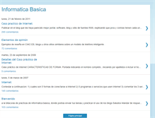 Tablet Screenshot of inforamaticabasica.blogspot.com