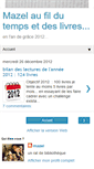 Mobile Screenshot of mazel-au-fil-des-livres.blogspot.com