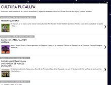 Tablet Screenshot of cultura-pucallpa.blogspot.com