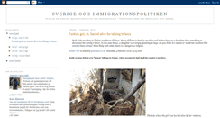 Desktop Screenshot of immigrationspolitik.blogspot.com