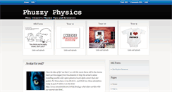 Desktop Screenshot of phuzzyphysics.blogspot.com