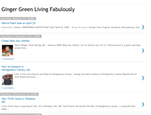 Tablet Screenshot of gingergreenliving.blogspot.com