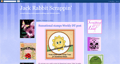 Desktop Screenshot of jackrabbitscrappin.blogspot.com