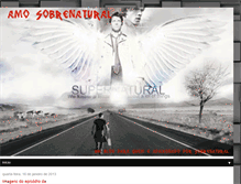 Tablet Screenshot of apaixonadosporsobrenatural.blogspot.com