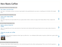 Tablet Screenshot of newrootscoffee.blogspot.com