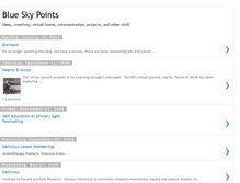 Tablet Screenshot of blueskypoint.blogspot.com