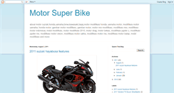 Desktop Screenshot of motor-super-bike.blogspot.com