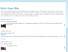 Tablet Screenshot of motor-super-bike.blogspot.com