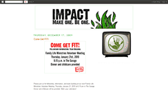Desktop Screenshot of impactvolunteers.blogspot.com