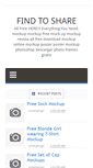 Mobile Screenshot of findtoshare.blogspot.com