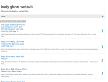 Tablet Screenshot of bodyglovewetsuitlist.blogspot.com