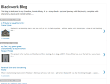 Tablet Screenshot of blackworkblog.blogspot.com