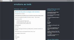 Desktop Screenshot of emotionsastools.blogspot.com