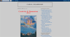 Desktop Screenshot of caroldearborn.blogspot.com