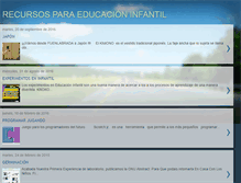 Tablet Screenshot of cossioinfantilrecursos.blogspot.com