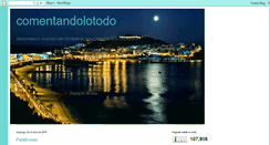 Desktop Screenshot of comentandolotodo.blogspot.com