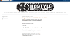 Desktop Screenshot of hostyleconditioning.blogspot.com