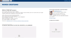 Desktop Screenshot of blogmundocristiano.blogspot.com